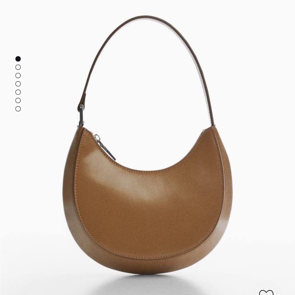 Mango Brown Shoulder Bag